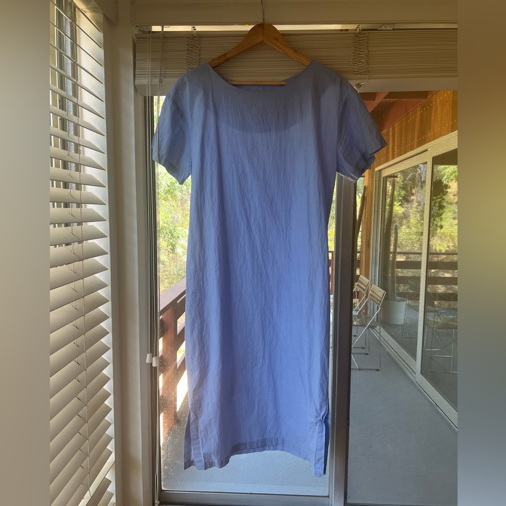 Maryam Nassir Zadeh Cotton Dress - Sky Blue